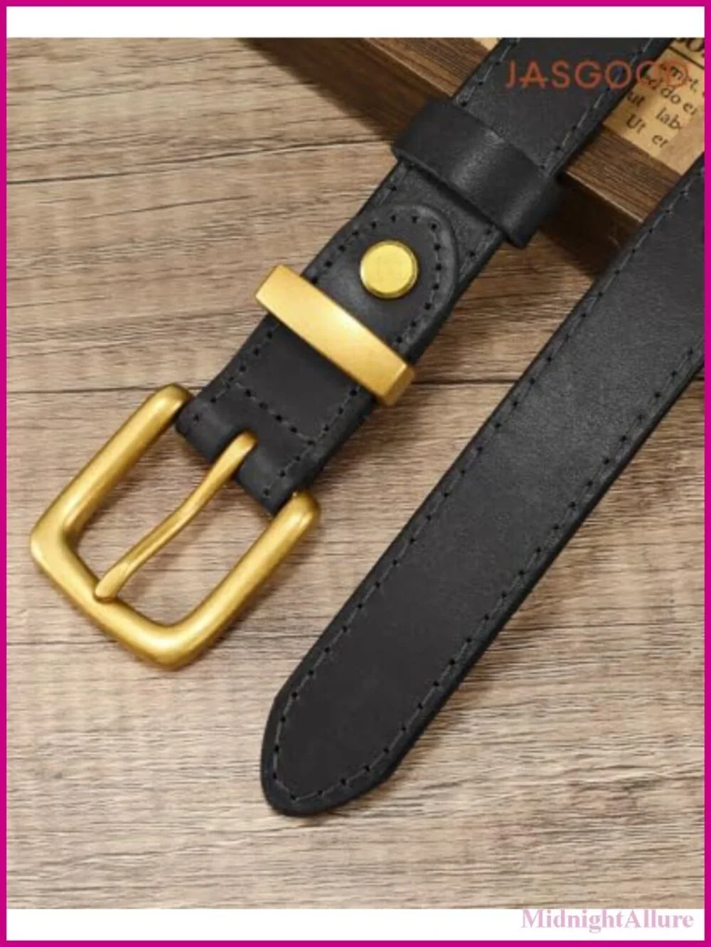 Genuine Leather Skinny Belt for Jeans Pants 0.91